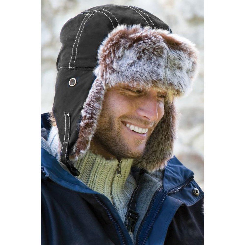 Result Klassische Thermal WinterSki Sherpa Trappermütze