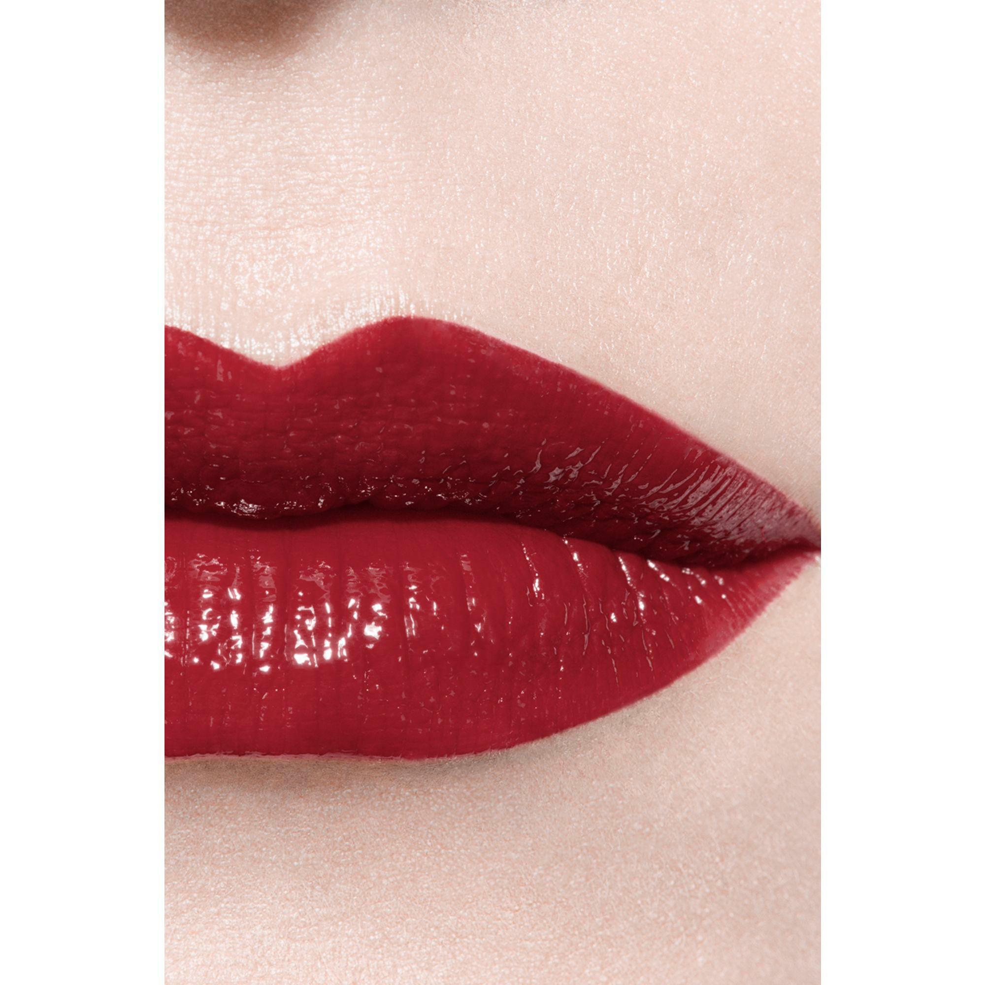 CHANEL ROUGE ALLURE LAQUE der glänzende fluid-lippenstift mit langem halt