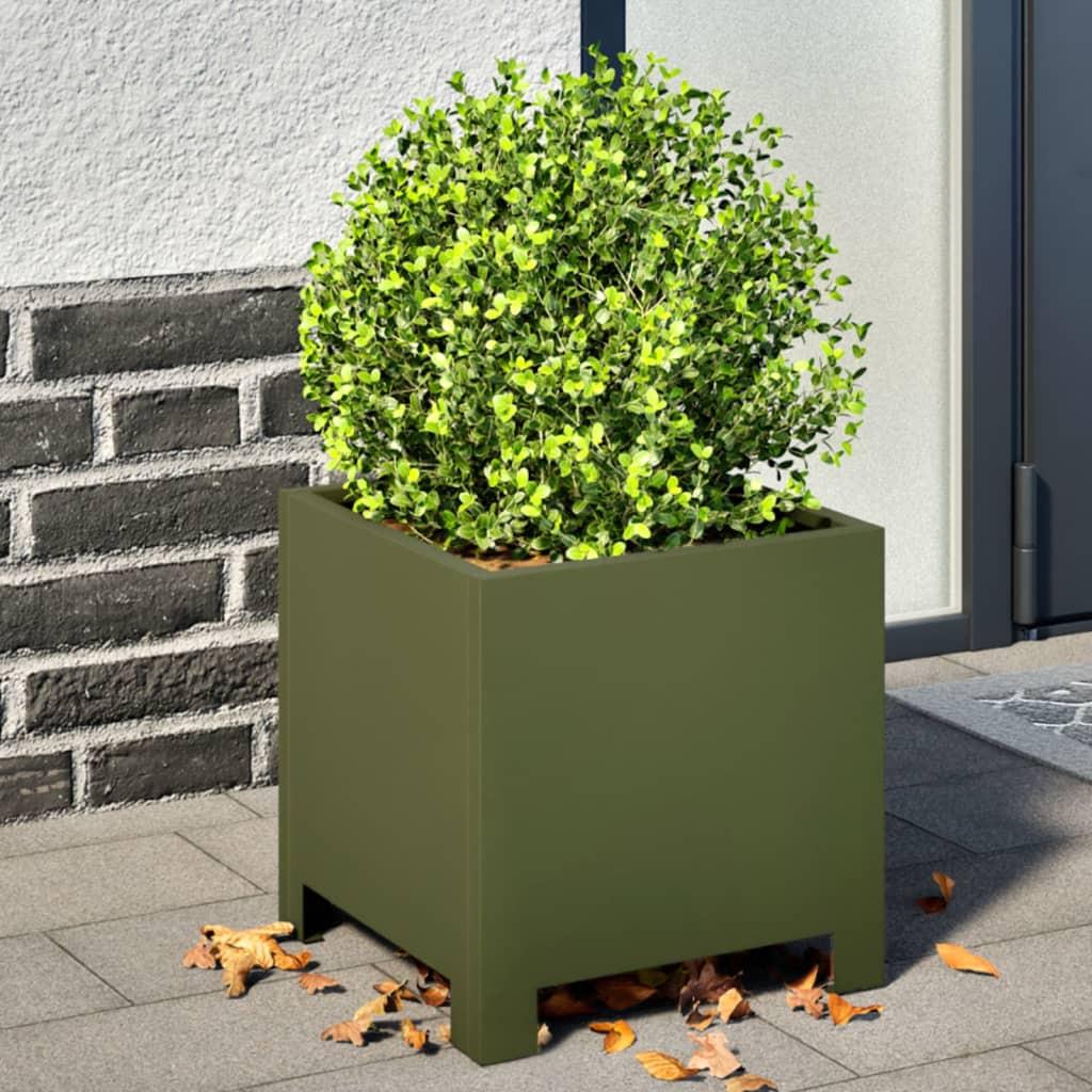 VidaXL Pflanzkübel stahl