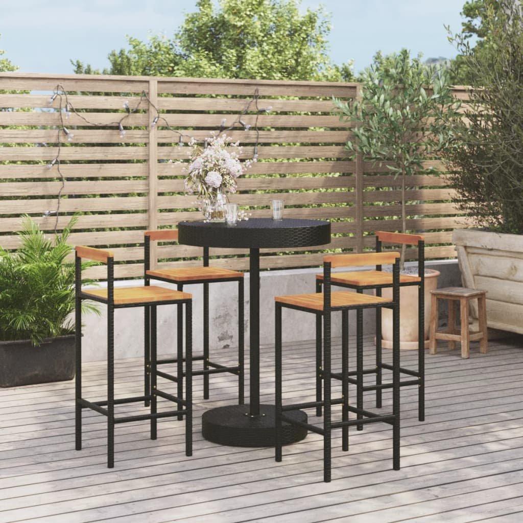 VidaXL Gartenbar set poly-rattan