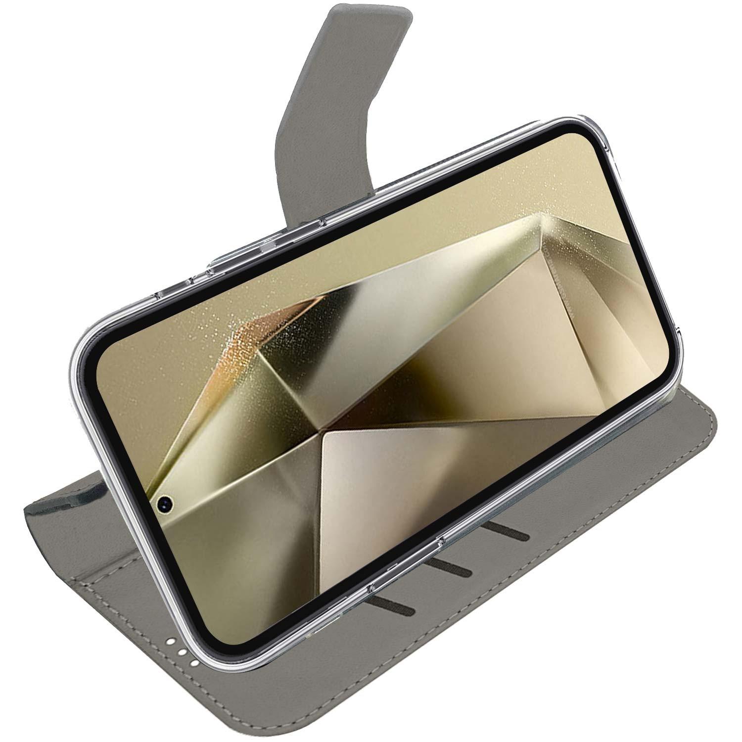 Celly Wally Wallet Case Galaxy S24 Ultra 5G Schwarz