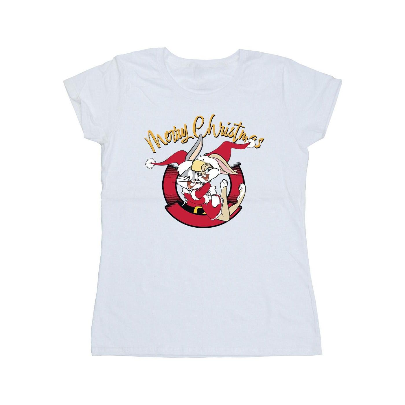 LOONEY TUNES Bugs Bunny Merry Christmas T-Shirt