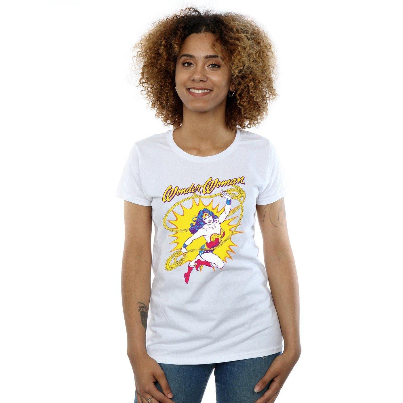 DC COMICS Wonder Woman Classic Logo Bedrucktes T-Shirt