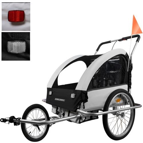 Northio Kruzzel 25372 3in1 gefederter Fahrradanhänger