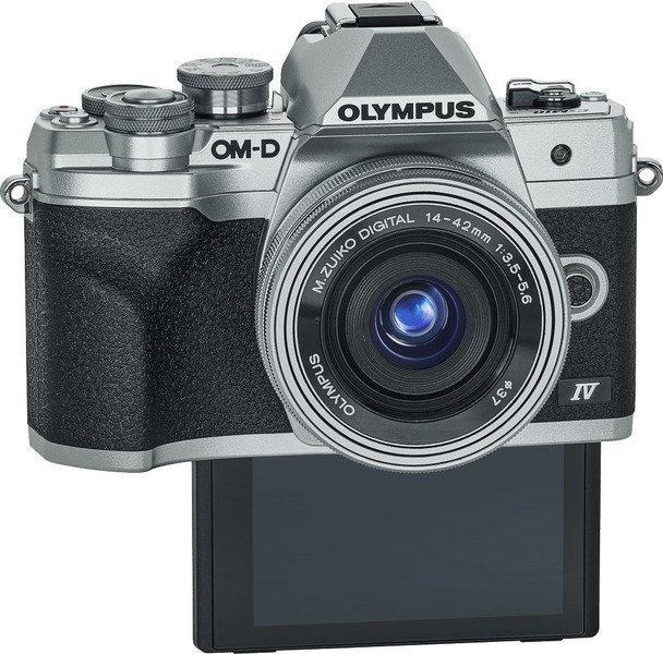 OLYMPUS Olympus OM-D E-M10 IV Kit (14-42 EZ) Silber