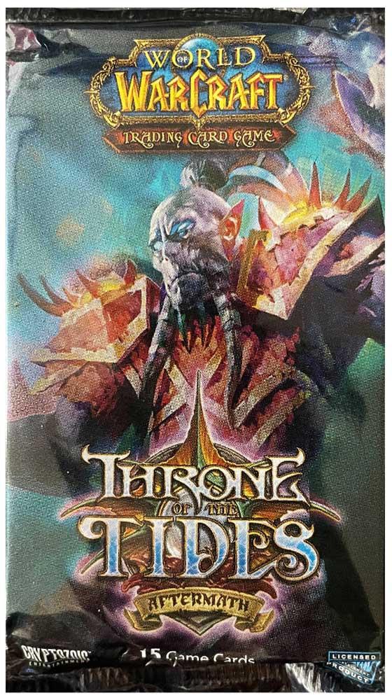 BLIZZARD ENTERTAINMENT Throne of the Tides World of Warcraft TCG Booster Pack