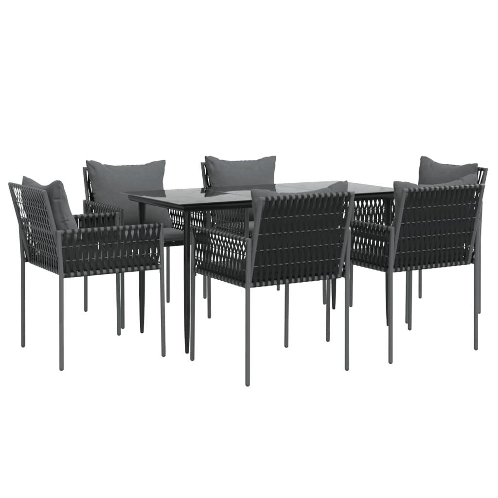 VidaXL Garten essgruppe poly-rattan