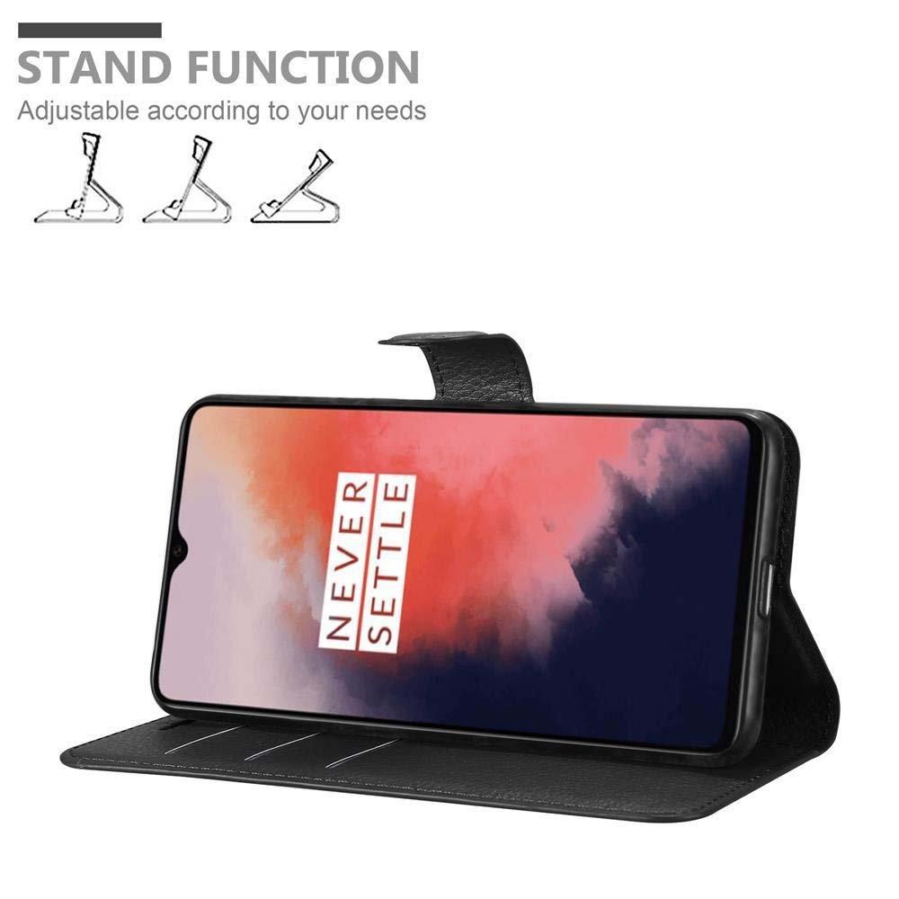 Cadorabo Hülle für OnePlus 7T Standfunktion, Kartenfach