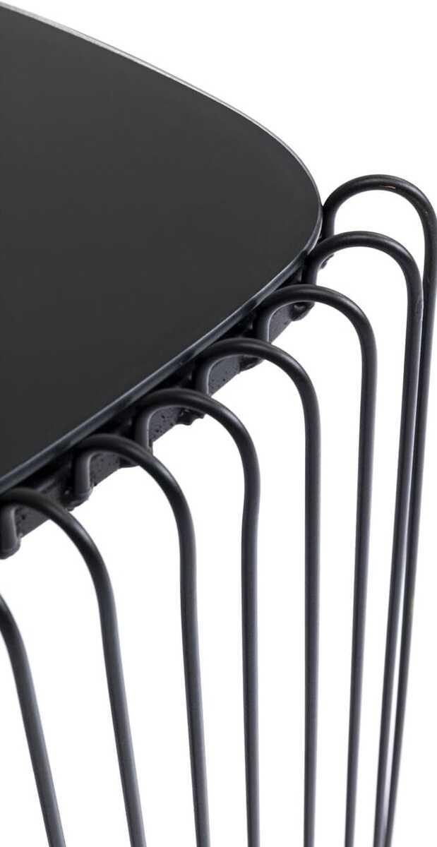 KARE Design Beistelltisch Wire Triangle (2er-Set)