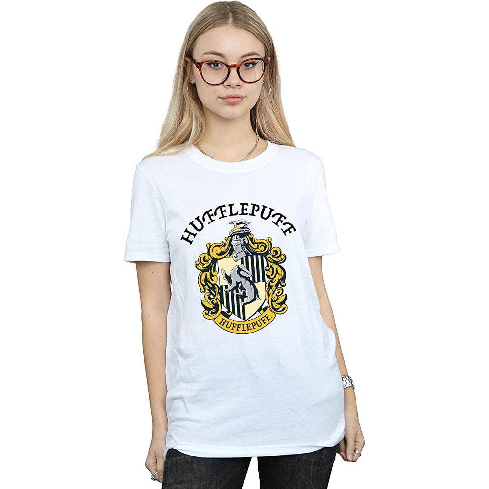 Harry Potter Hufflepuff Wappen Kurzarm T-Shirt
