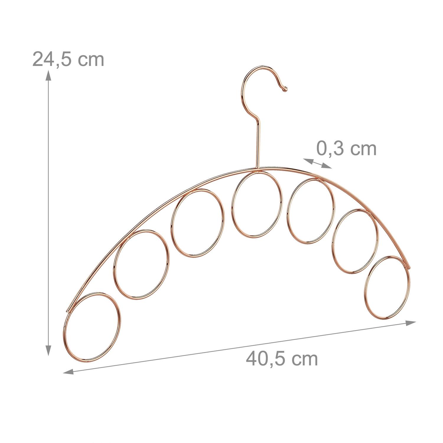 Northix Kleiderbügel mit Schalhalter