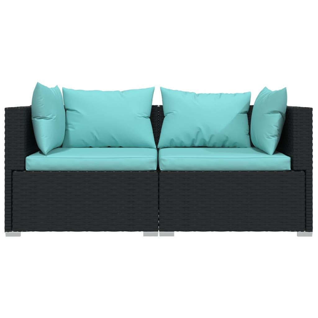 VidaXL Garten-lounge-set poly-rattan