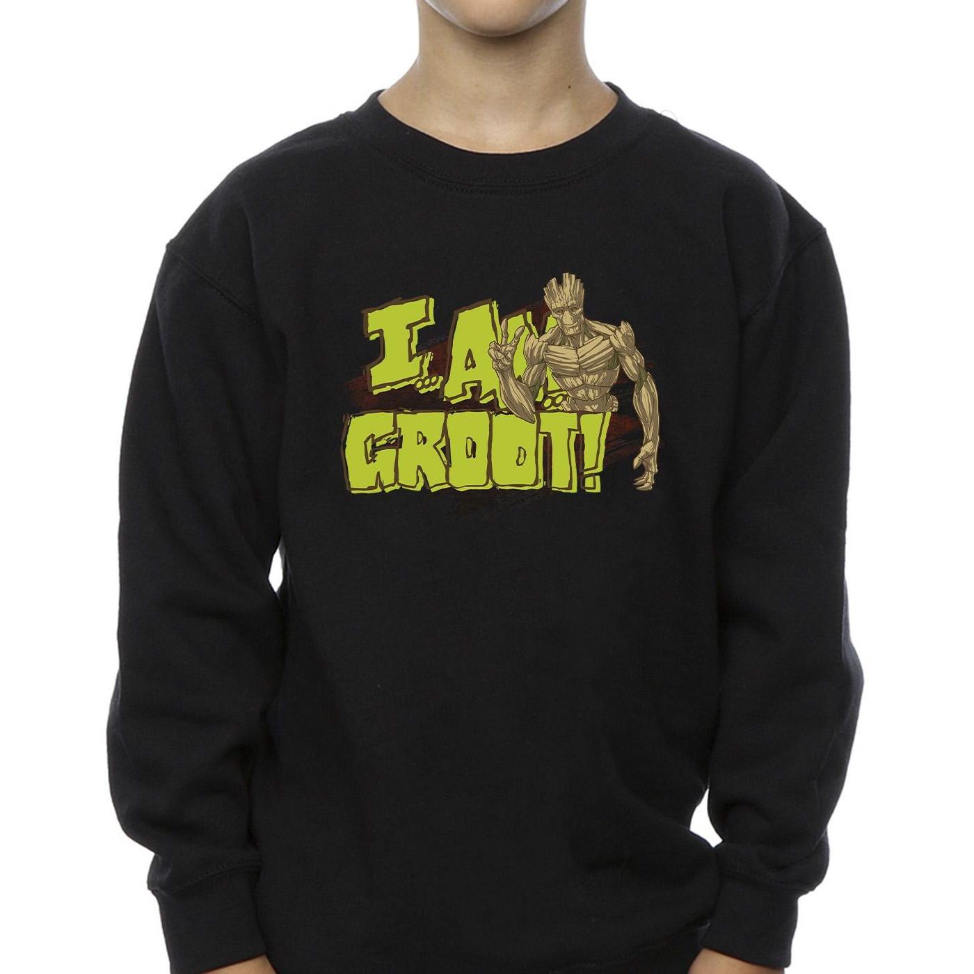 Guardians Of The Galaxy I Am Groot Sweatshirt