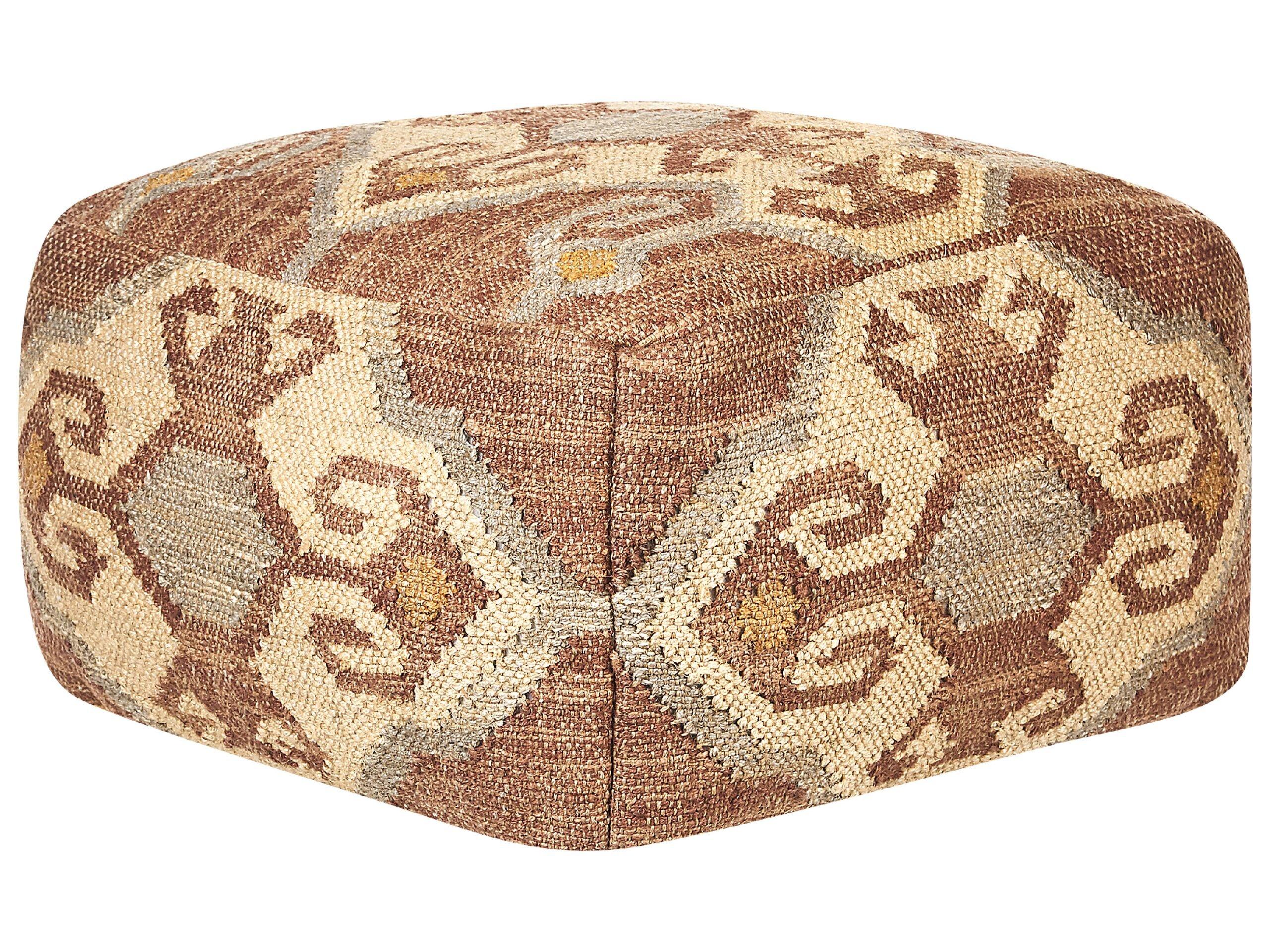 Beliani Pouf aus Jute Retro URPAD