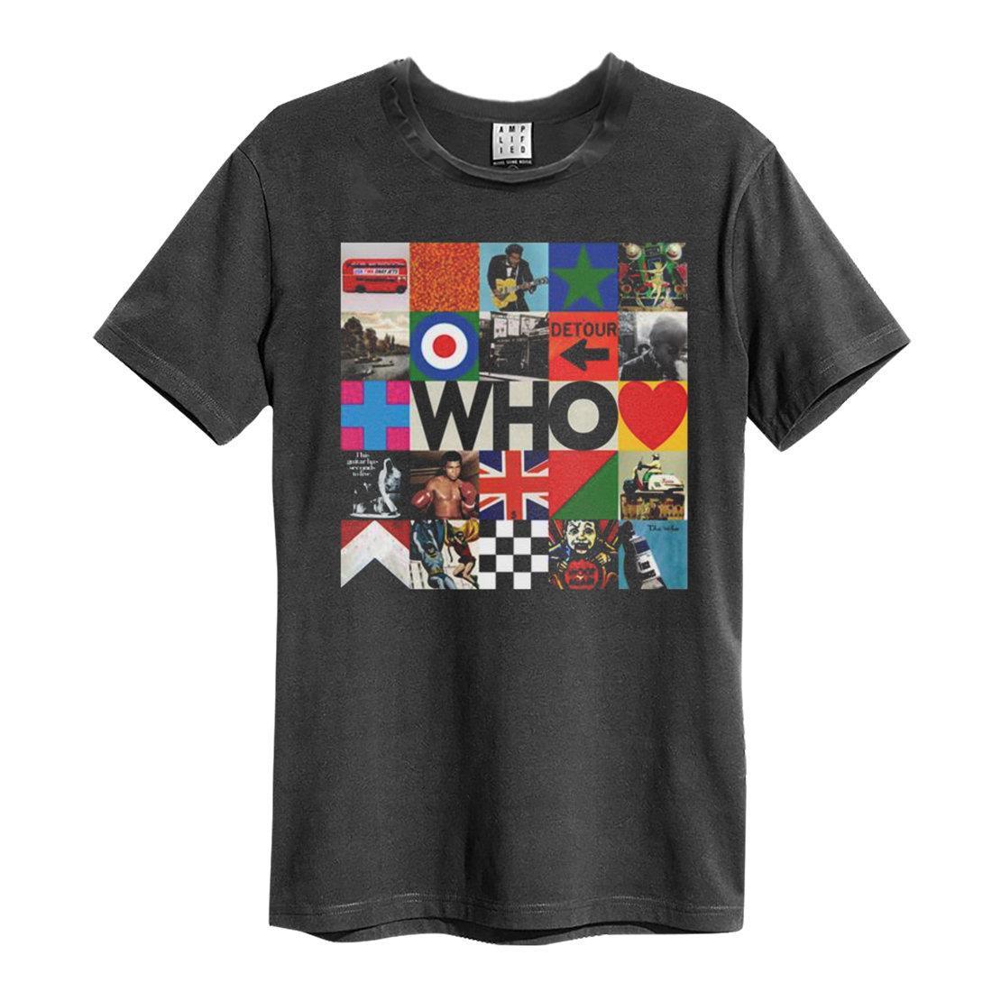 Amplified Who Siebdruck Kurzarm T-Shirt