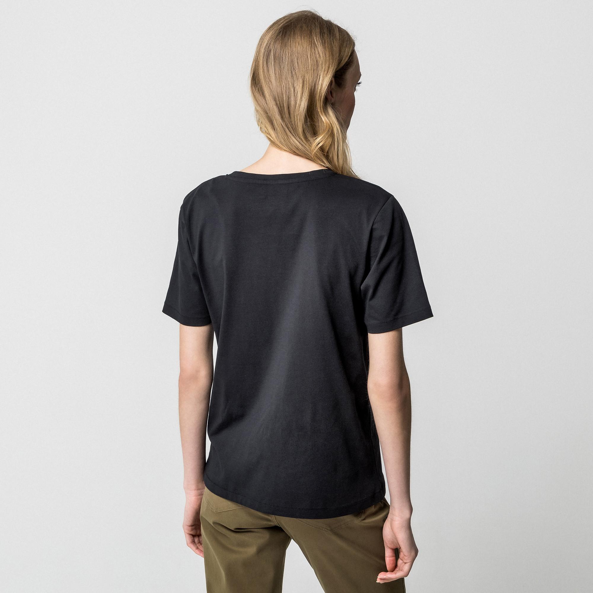 Manor Woman Pima Kurzarm V-Ausschnitt T-Shirt