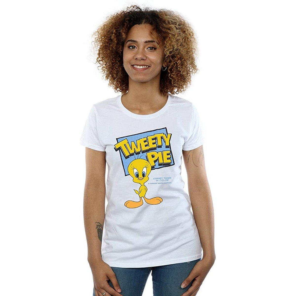 LOONEY TUNES Tweety Print Kurzarm T-Shirt