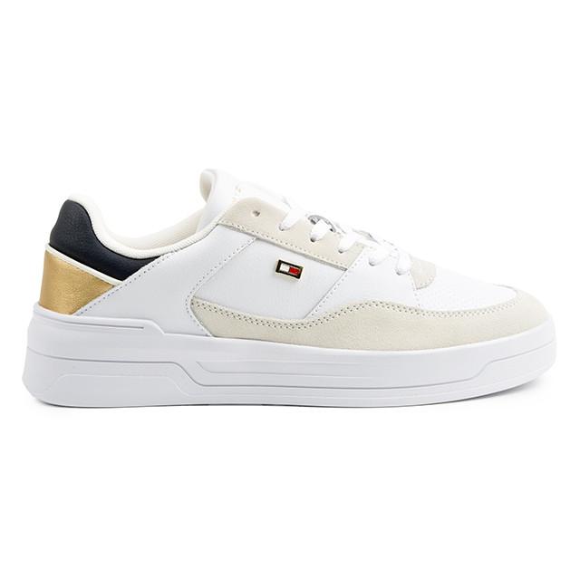 TOMMY HILFIGER ESSENT BASKET SNEAKERMETALLIC