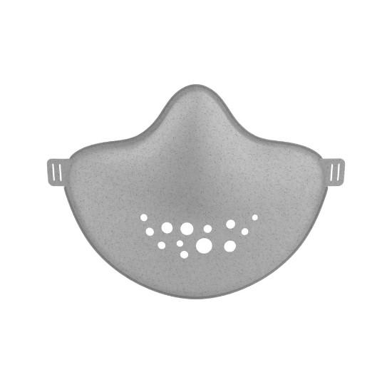 koziol Koziol Community Mask - Organic Grey inkl. 1 Filter