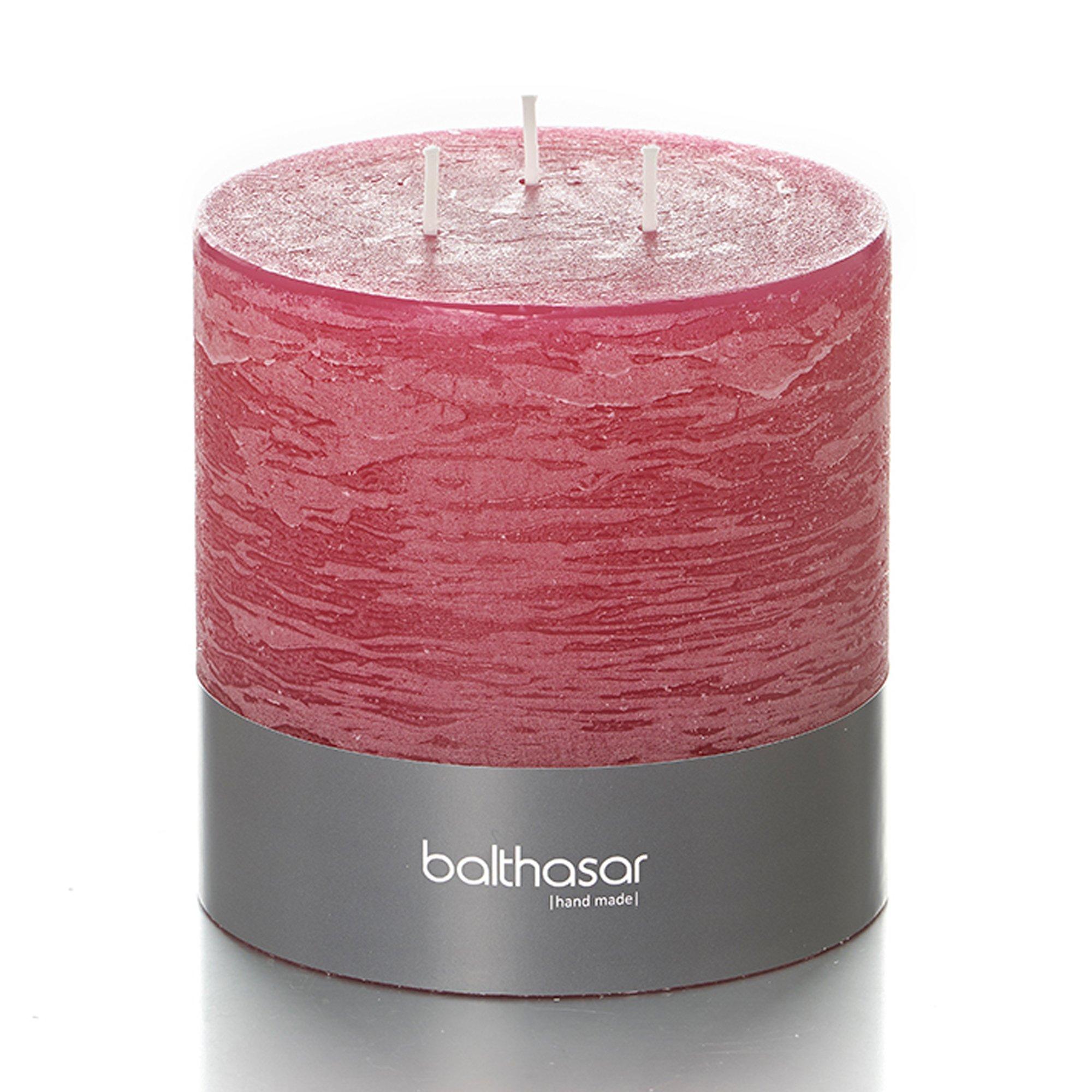 Balthasar Zylinderkerze 3-Docht Rustico