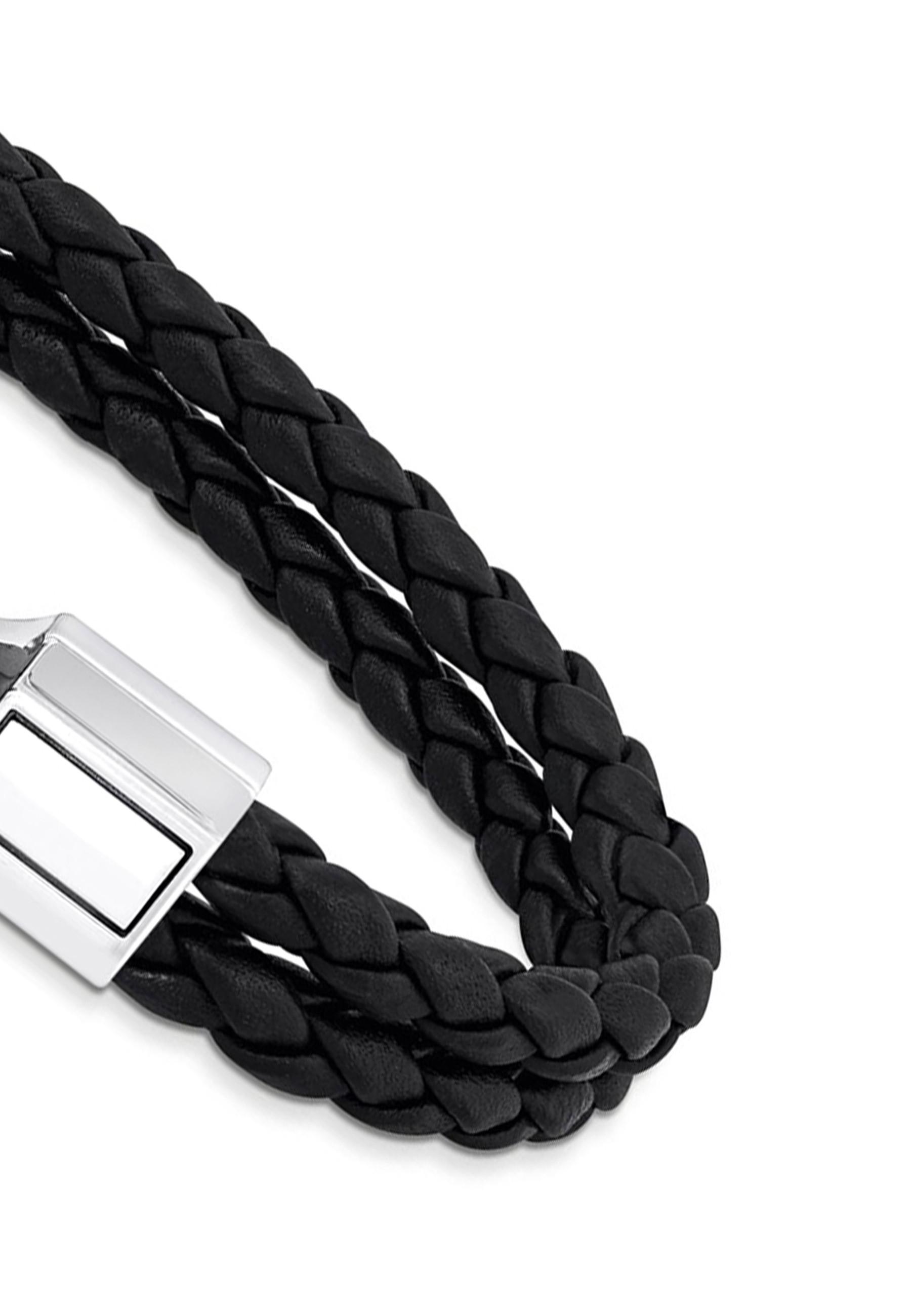 Thomas Sabo Armband Doppelt Geflochtenes Leder