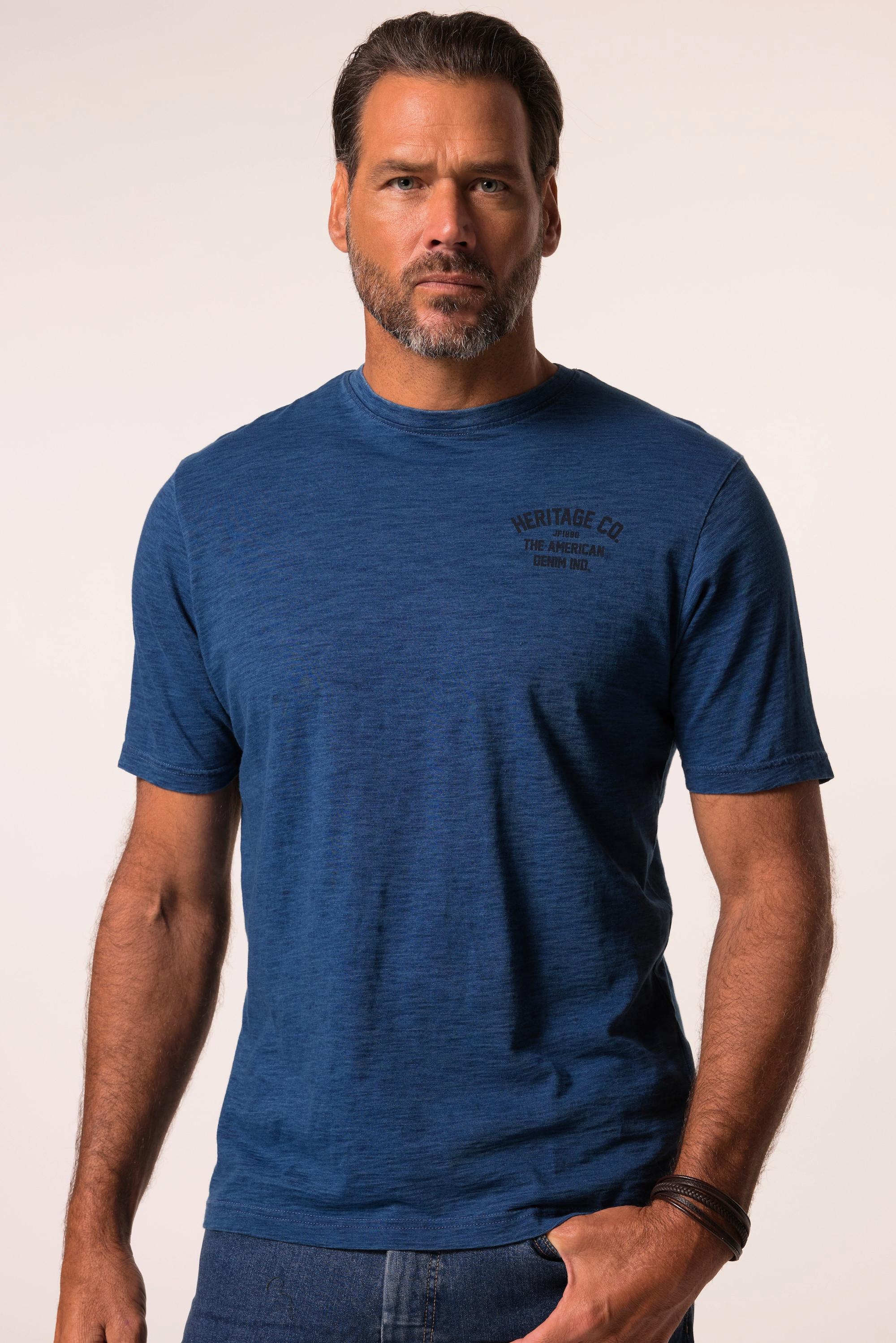 JP1880 T-Shirt Halbarm Bruststick Vintage Look