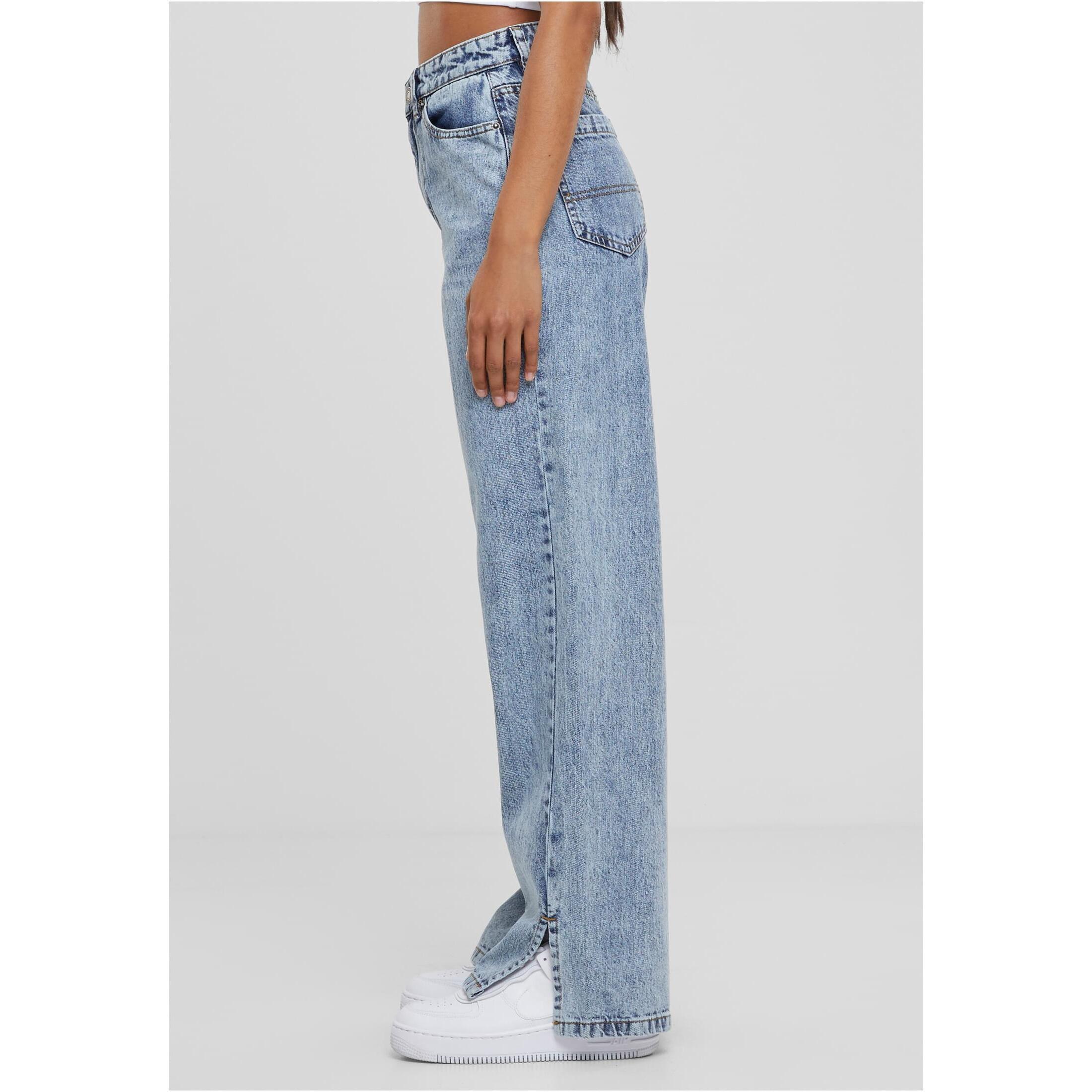 URBAN CLASSICS Jeans mit breitem Beinschlitz