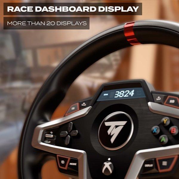THRUSTMASTER 4460182 Gaming-Controller Schwarz USB Lenkrad + Pedale Analog / Digital PC, Xbox One, Xbox One S, Xbox One X, Xbox Series S, Xbox Series X