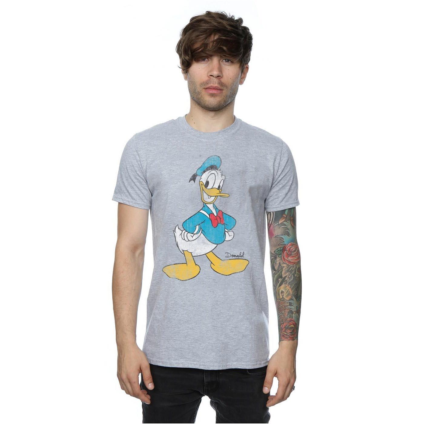 Disney Donald Duck Character Print T-Shirt