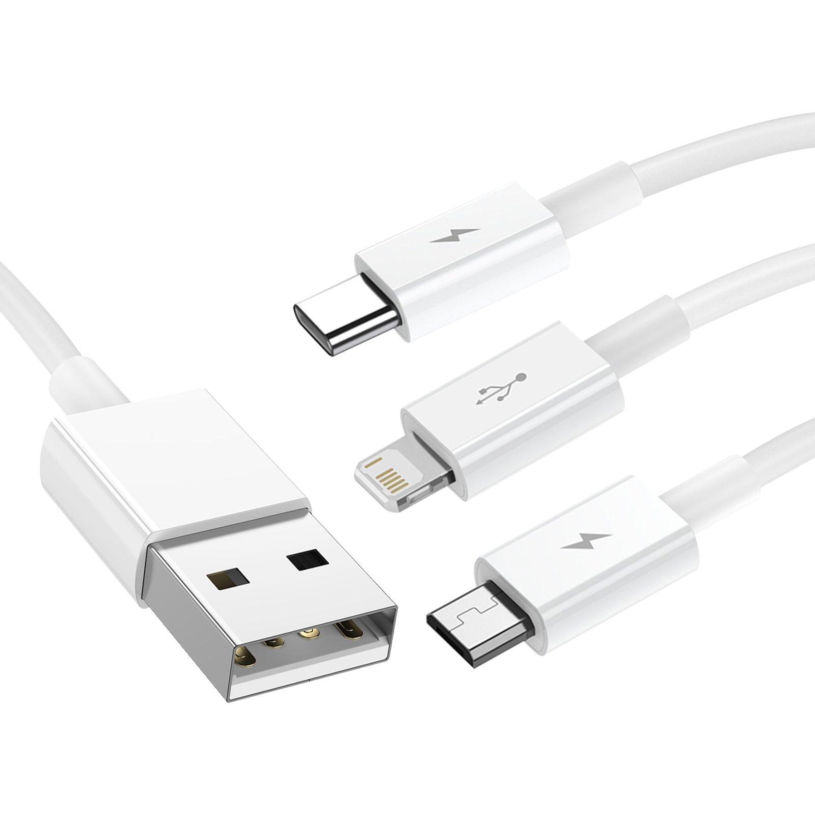 Baseus 3-in-1-Kabel, USB 1,5 Meter - Baseus