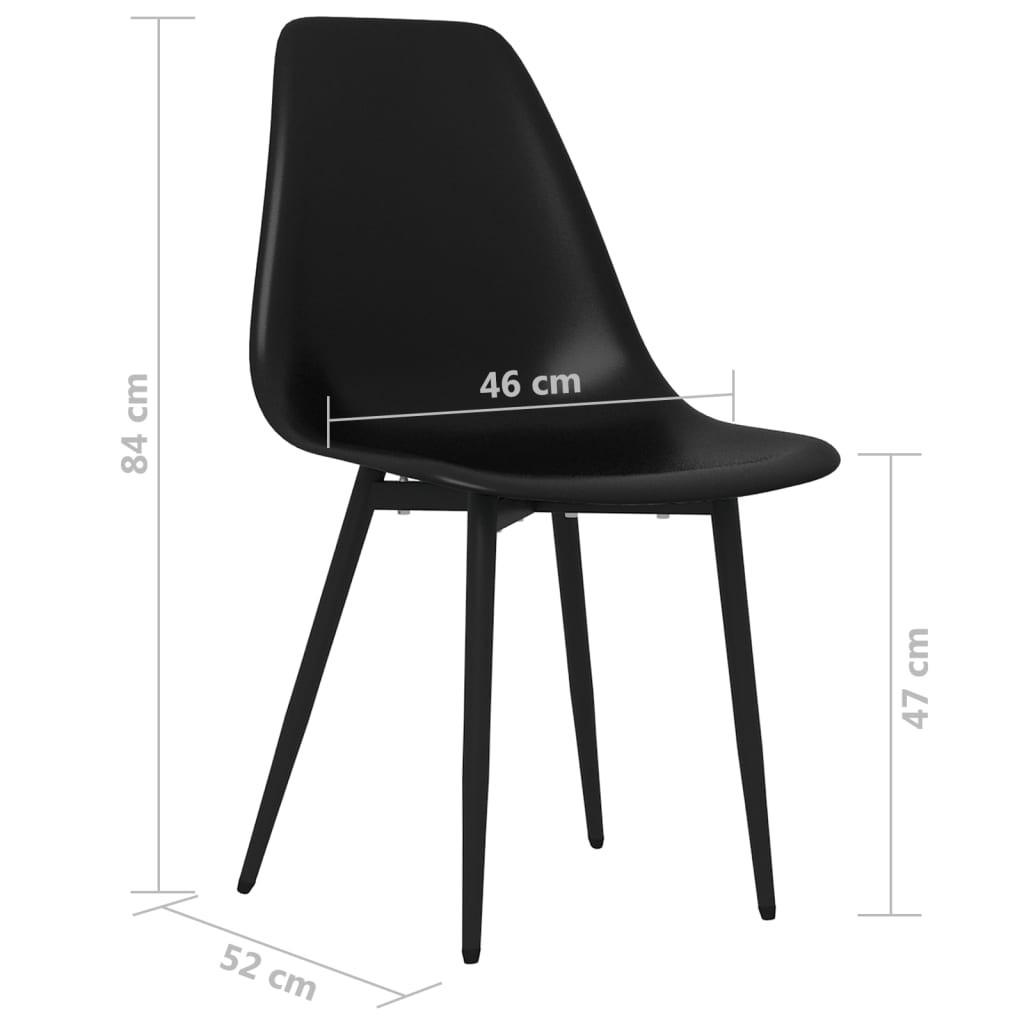 VidaXL Esszimmerstuhl polypropylen