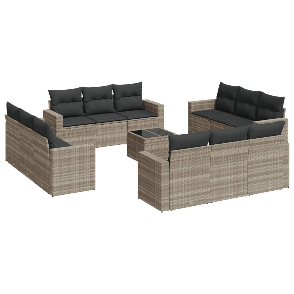 VidaXL Garten sofagarnitur poly-rattan