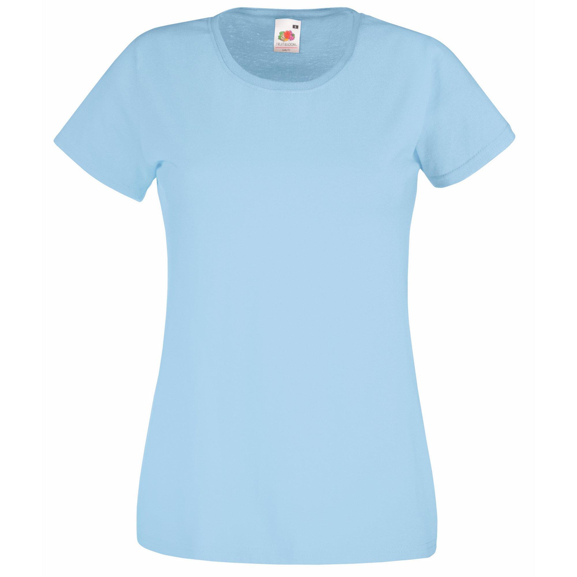 Fruit of the Loom LadyFit T-Shirt 5er Pack