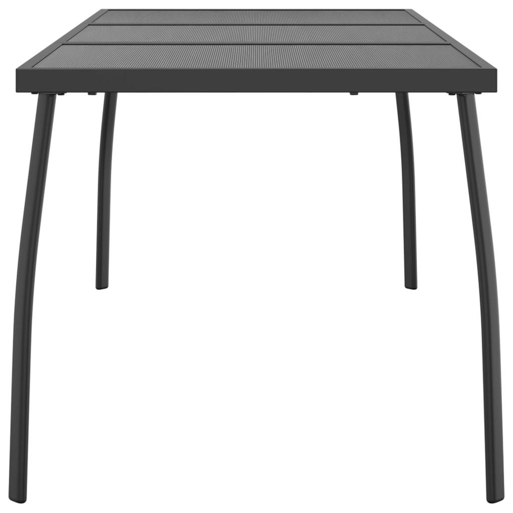 VidaXL Gartentisch stahl