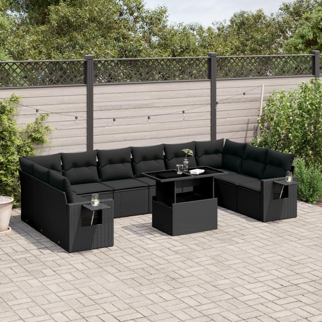 VidaXL Garten sofagarnitur poly-rattan