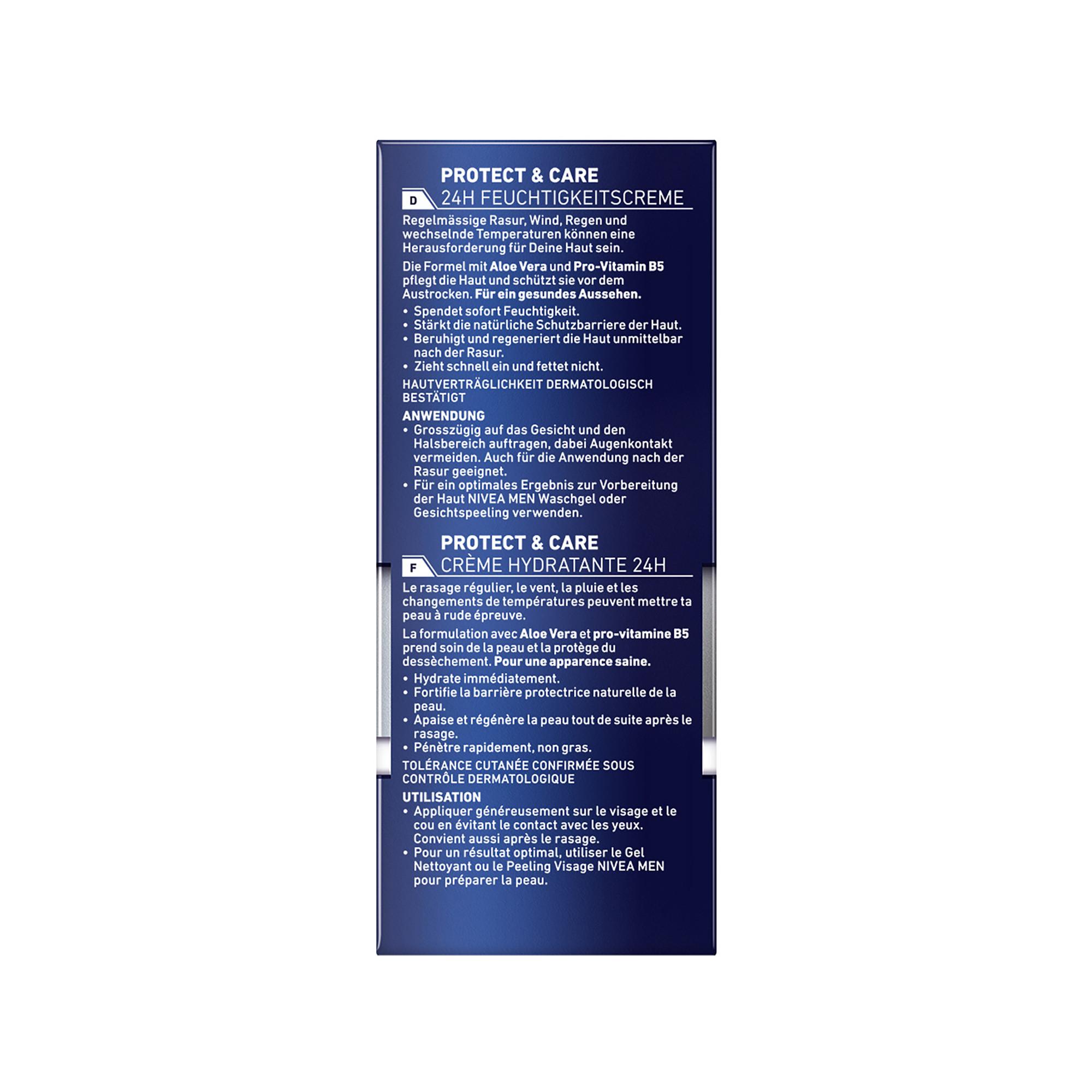 NIVEA Men Feuchtigkeitscreme Mild Men Original Mild Feuchtigkeitscreme