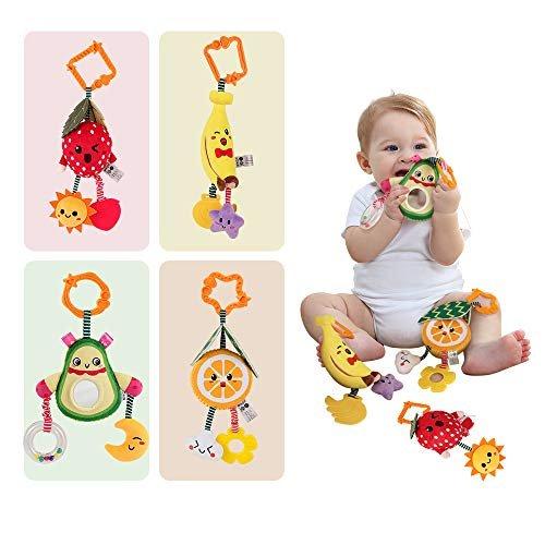 Activity-board Babyspielzeug 6 Monate Soft Rassel Kinderbett Kinderwagen Kinderwagen Spielzeug