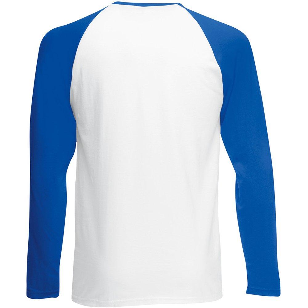 Fruit of the Loom Langärmliges Baseball T-Shirt