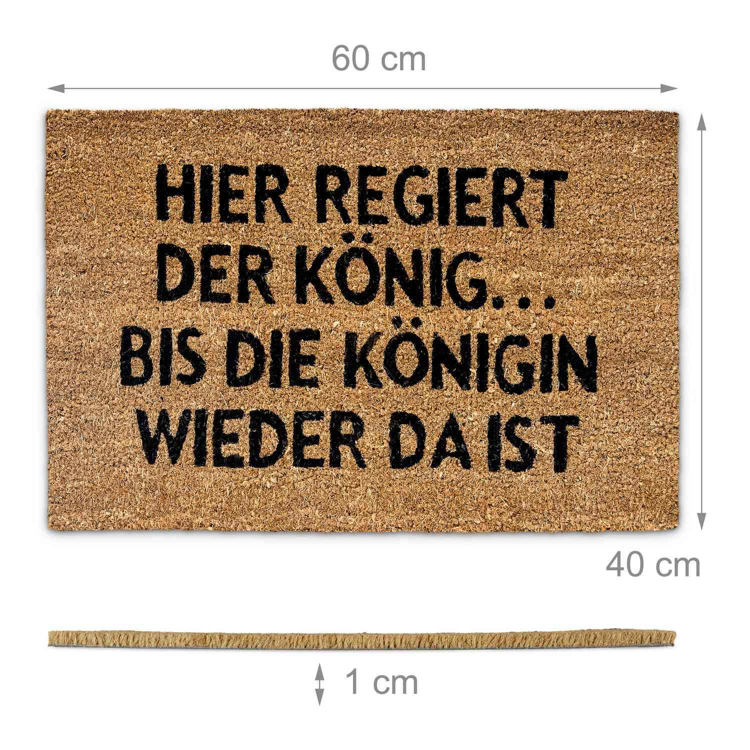 B2X Fußmatte Coconut QUEEN