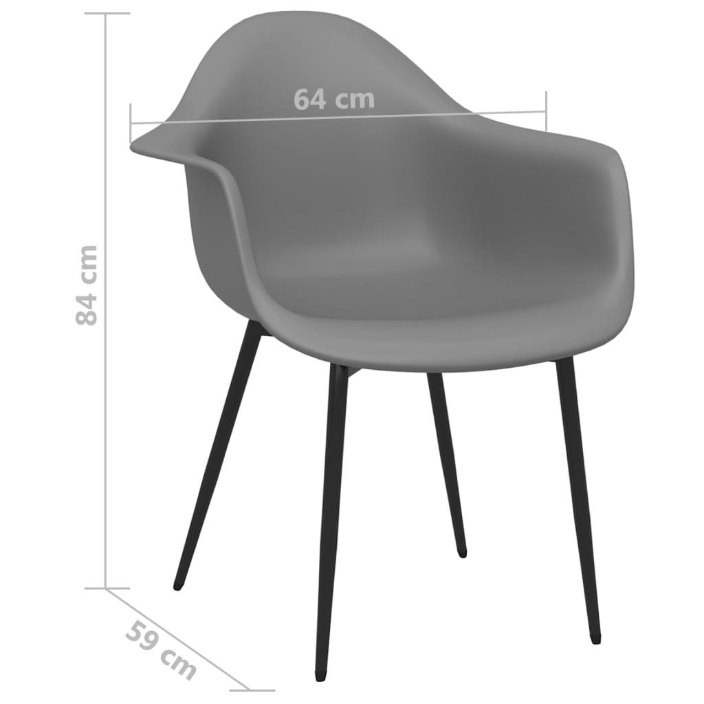 VidaXL Esszimmerstuhl polypropylen