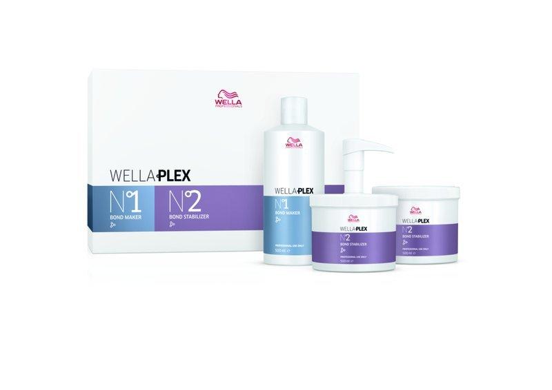 wella Wellaplex Salon Kit No. 1&2 3 x 500 ml