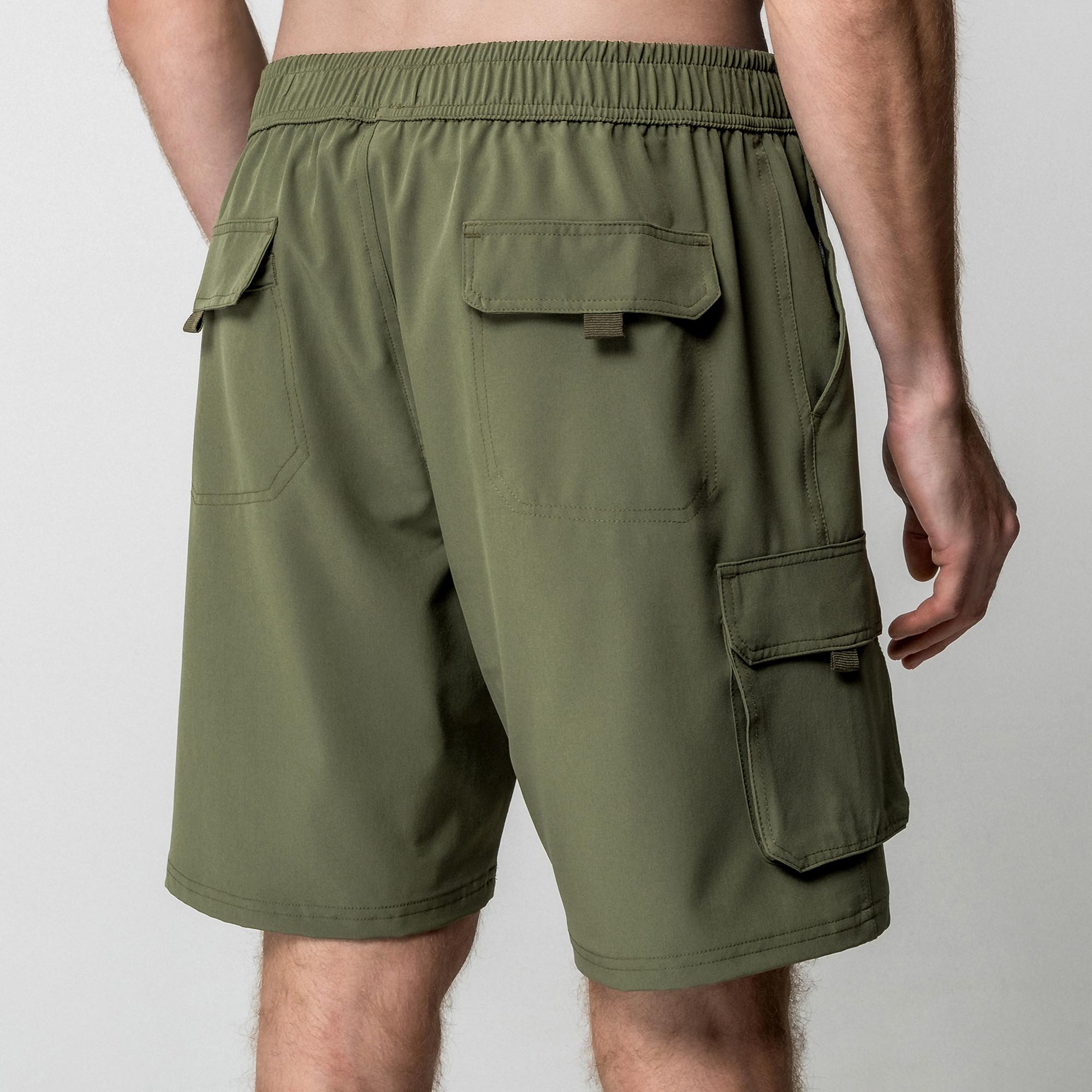 Manor Sport Solid Short Cargo Badeshorts