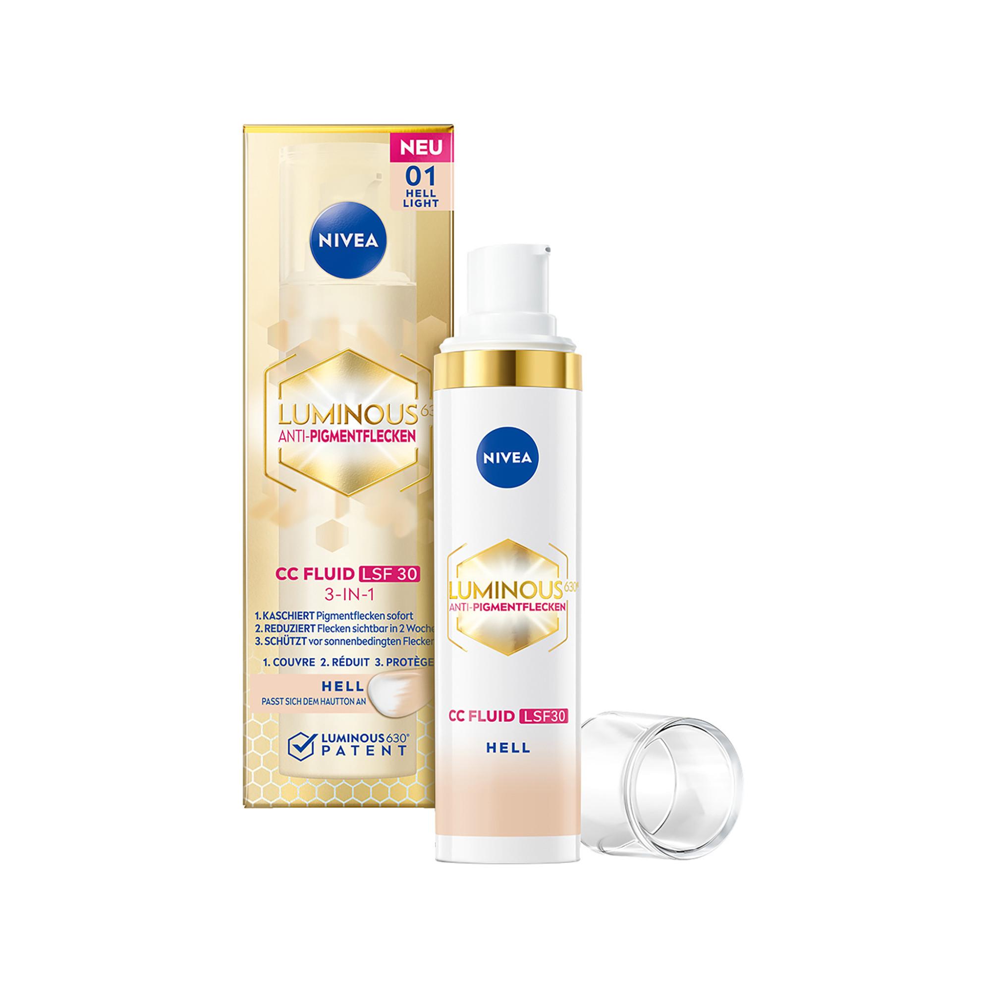 NIVEA Face Cellular Luminous630® 3-in-1 CC Fluid