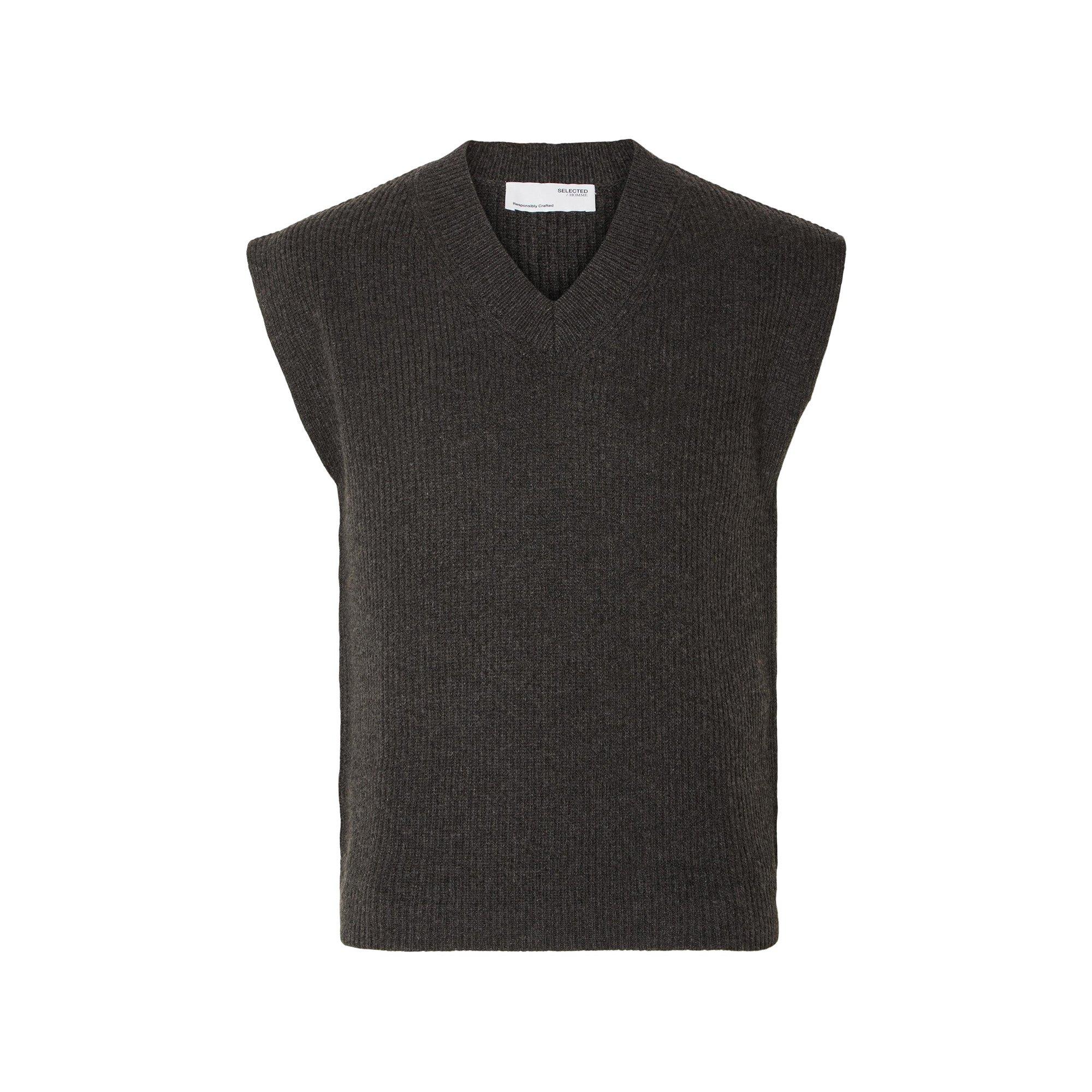 SELECTED SLHronn Rleaxed Knit Vest Pullover
