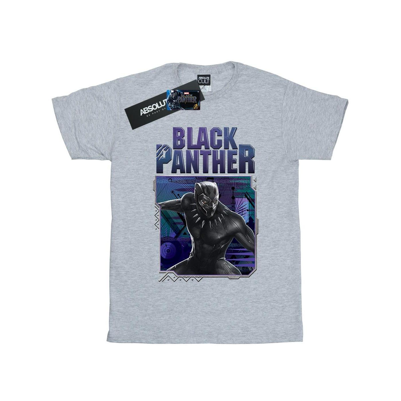 MARVEL Black Panther Grafik Print T-Shirt