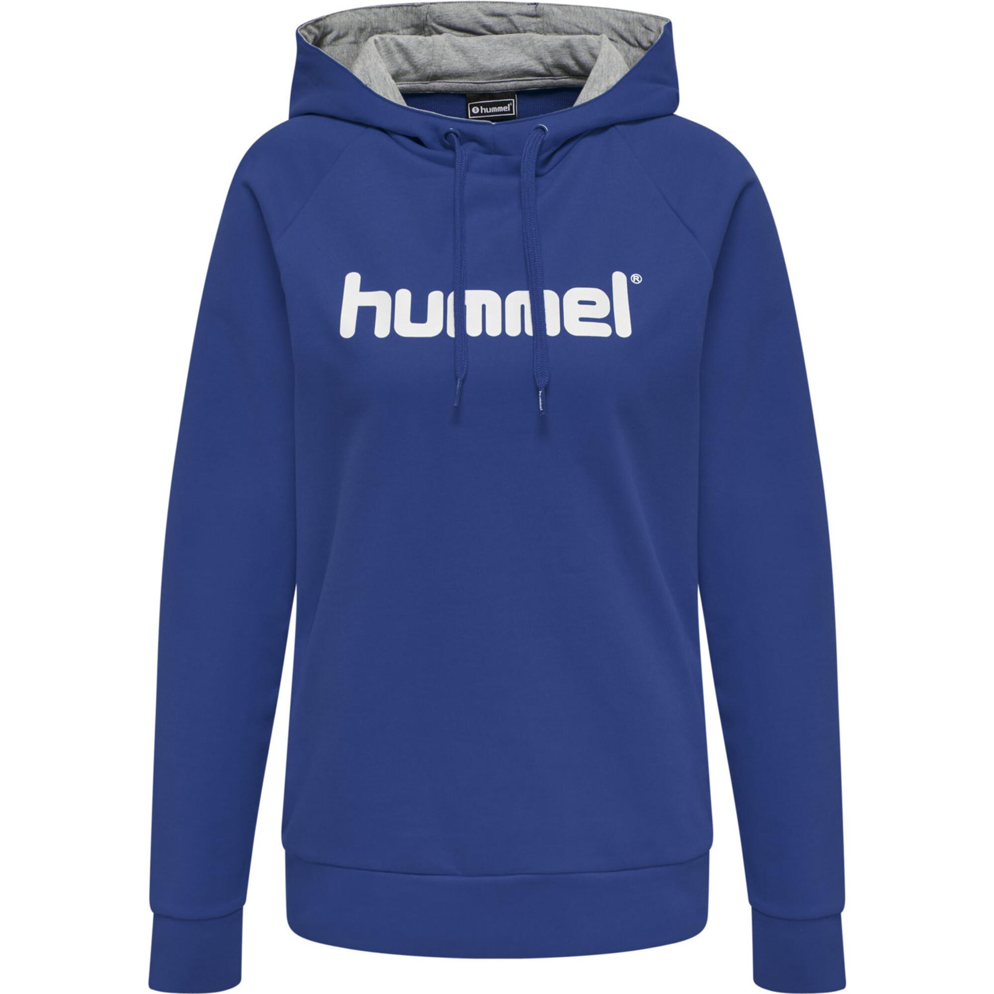 Hummel hoodie damen cotton logo