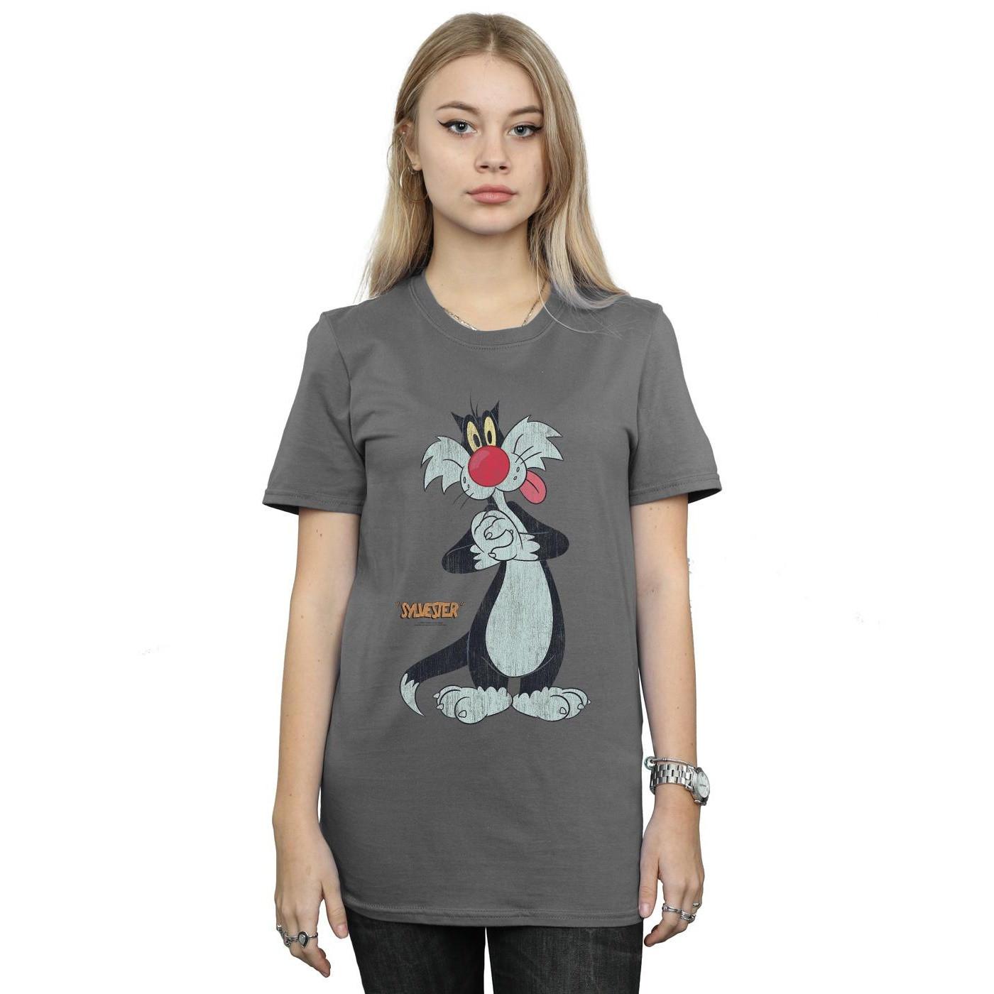 LOONEY TUNES Sylvester the Cat Print T-Shirt