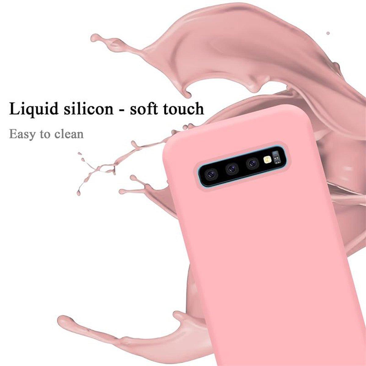 Cadorabo Hülle für Samsung Galaxy S10 PLUS TPU Silikon Liquid