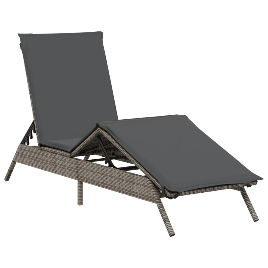 VidaXL Sonnenliege poly-rattan