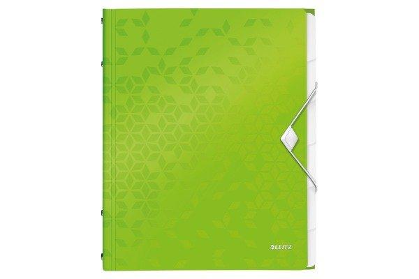Leitz LEITZ Ordnungsmappe WOW PP A4 4633-00-54 grün 6-teilig